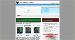Desktop Screenshot of apexembeddedsystems.com